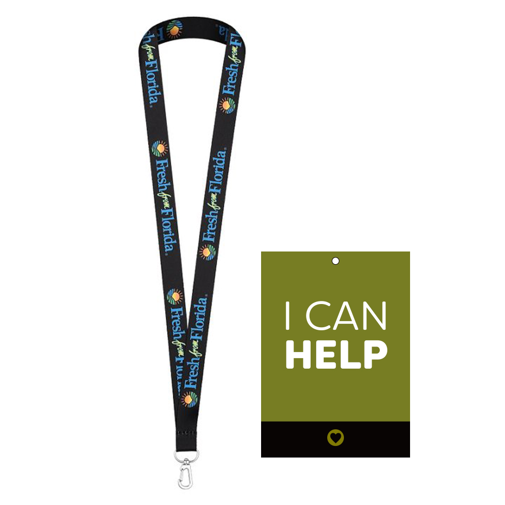 Lanyard with PVC Card